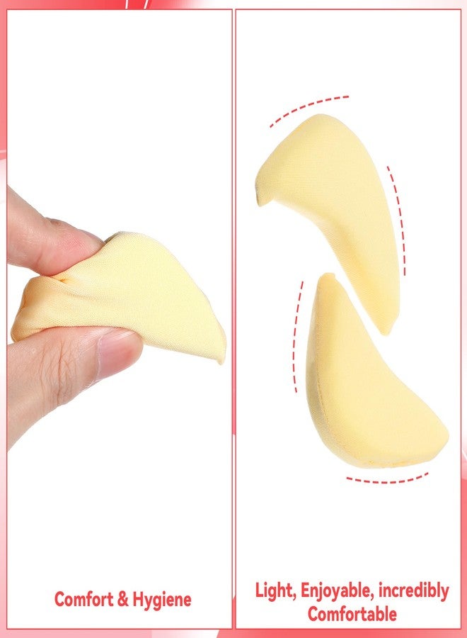 Larrel 3 Pairs Toe Inserts for Shoes Too Big, Reusable Shoe Inserts for Women Too Big Comfortable Shoe Filler to Make Shoes Fit Tighter for Women Men Pumps Flats Sneakers (Skin Color) - Image 3